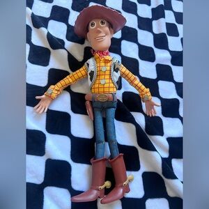 Woody| Toy Story Cowboy Action Figure with Brown Boots